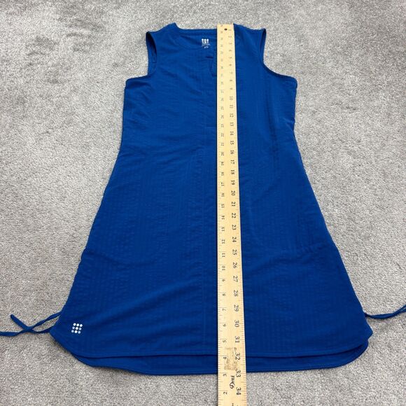 Title Nine Nimblene Athletic Shift Dress Womens XS Royal Blue Sleeveless NWOT - Picture 11 of 16